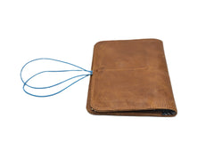 Portefeuille cuir camel