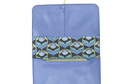 Blue leather wallet