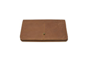 Brown leather wallet