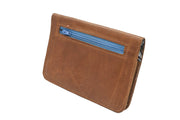 Brown leather wallet