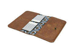 Brown leather wallet