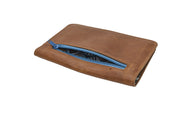 Brown leather wallet
