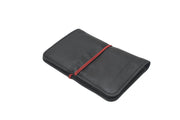 Black leather wallet