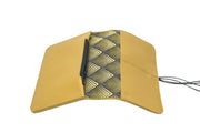 Yellow leather wallet
