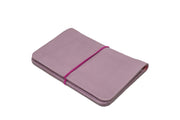 pink leather wallet