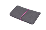 Purple leather wallet
