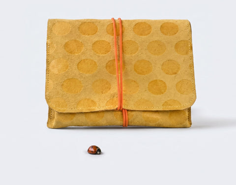 portefeuille de couleur rouge
