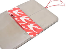 Beige leather wallet