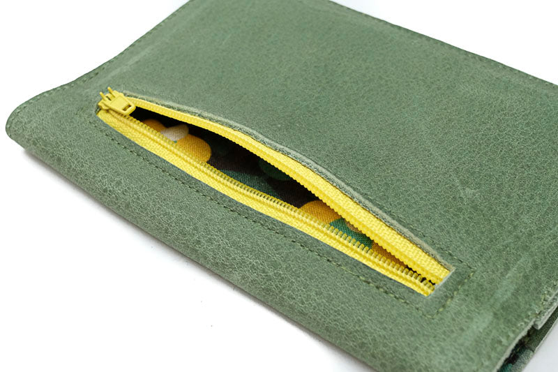 Green soft wallet original