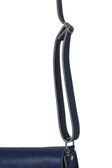 Sac à main cuir bleu