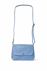 sac à main en cuir bleu bandoulière