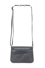 Sac à main cuir souple bleu marine