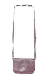 Petit Sac à main cuir bordeaux