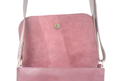 Petit Sac à main cuir bordeaux