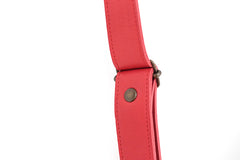 Sac à main cuir rouge