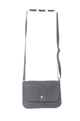 Sac à main cuir souple gris