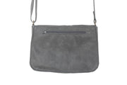 Sac à main cuir souple gris