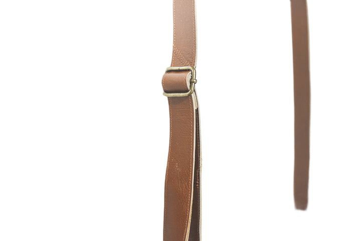 crossbody large leather brown handbag