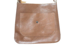 crossbody large leather brown handbag