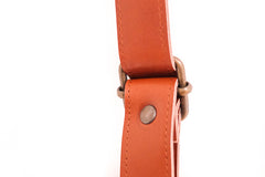 Sac bandoulière cuir brun clair