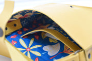 Petit Sac à Poche Jaune Upcyclé - Pièce Unique fait main à Rennes - Photo 7