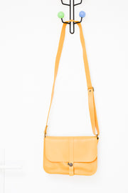 Petit Sac à Poche Jaune Upcyclé - Pièce Unique fait main à Rennes - Photo 1