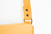 Petit Sac à Poche Jaune Upcyclé - Pièce Unique fait main à Rennes - Photo 5