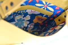 Petit Sac à Poche Jaune Upcyclé - Pièce Unique fait main à Rennes - Photo 2