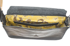 Sac à main cuir noir