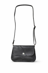 sac à main en cuir noir bandoulière