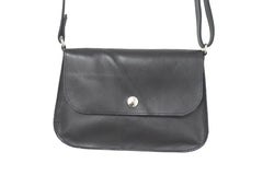 Petit Sac à main cuir noir bandoulière