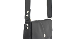 Petit Sac à main cuir noir bandoulière
