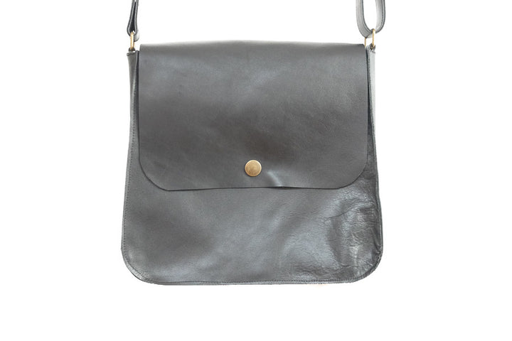 sac à main en bandoulière - cuir marron