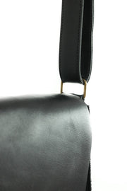 Grand Sac à main cuir noir