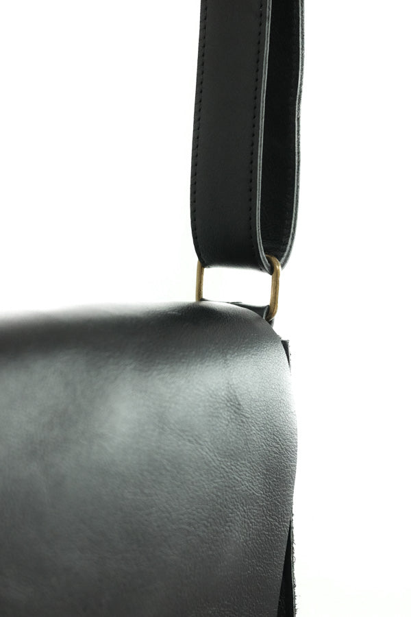 Grand Sac à main cuir noir