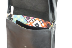 Grand Sac à main cuir noir