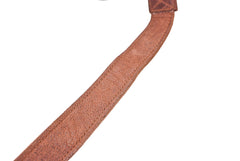 Sangle appareil photo en cuir camel 90 cm