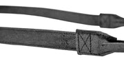 Sangle appareil photo en cuir noir