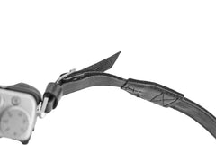Sangle appareil photo en cuir noir
