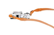 Sangle appareil photo en cuir camel clair 90cm