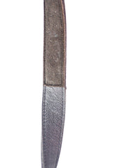 Sangle appareil photo fuji cuir bleu gris