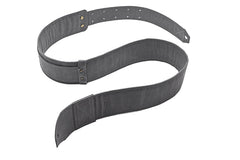 Sangle de guitare en cuir gris