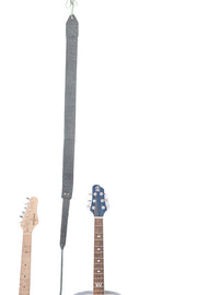 Sangle de guitare en cuir vert