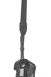 Sangle appareil photo fuji cuir bleu gris