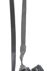 Sangle appareil photo fuji cuir bleu gris