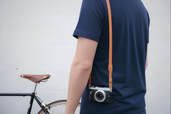 Sangle courte appareil photo fuji cuir 
