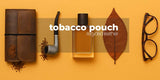 handmade leather tobacco pouch