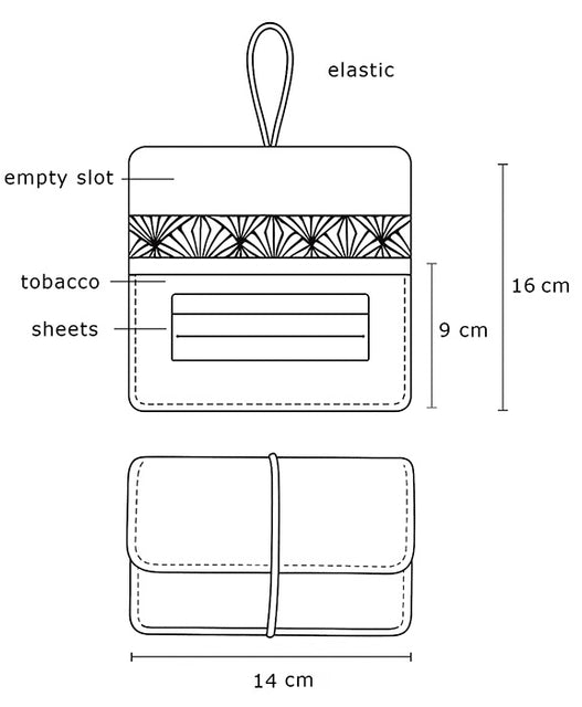 tobacco pouch dimensions