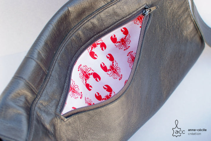 Besace cuir bandoulière pour homme