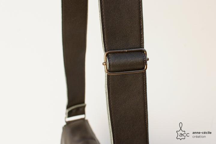 Bag men crossbody leather